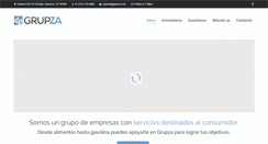 Desktop Screenshot of grupza.com