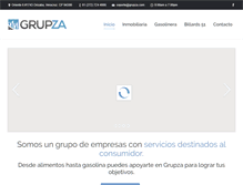 Tablet Screenshot of grupza.com